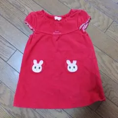 ミキハウス　ワンピース　90