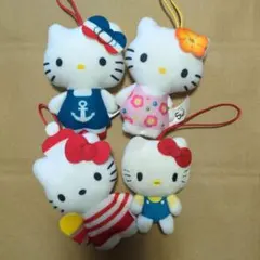 ハローキティ マスコット4こセット