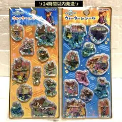 ⭐️ズートピア2⭐️ウォーターシール ディズニー 正規品 2種セット シール帳