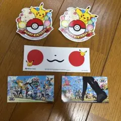 【非売品】ポケモンセンター　オリジナルシール　5枚セット