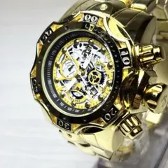 可動品 インビクタ サブアクア 14508 腕時計 ビッグフェイス 金のサムネイル