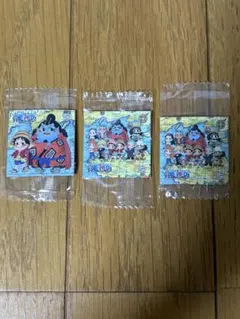 ONE PIECE ワンピース ペコちゃん シール 3枚セット