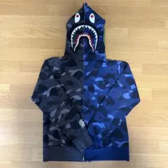 ☆激レア☆ APE マルチカモ シャークパーカー パーカー M kaws - メルカリ