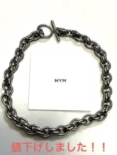 WYM ステンレススチール チェーンネックレス