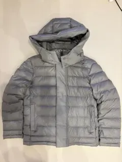 Calvin Klein フード付きダウンジャケット グレー