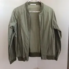 エヘカソポ　カーキ　ブルゾン　M