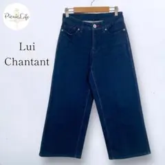美品【ルイシャンタン】ワイドデニムパンツ ジーンズ ストレート ローライズ Sのサムネイル