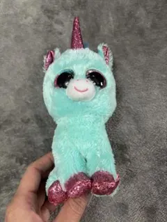 ty ユニコーン ぬいぐるみ 水色