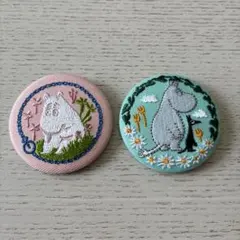 2025年最新】ムーミン刺繍ブローチコレクションの人気アイテム