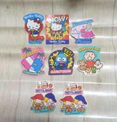サンリオ　ステッカーシール　合計8枚　　　　　おまとめセット