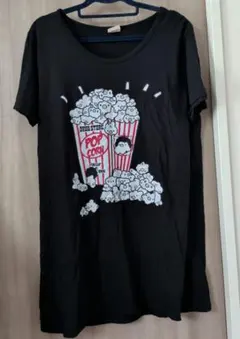 drug store's 半袖Tシャツ ブラック ポップコーンのサムネイル