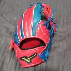 Mizuno ソフトボールグローブ 赤青