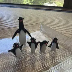 ペンギン 親子 陶器 置物 - メルカリ