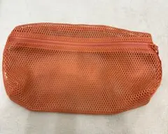 無印良品　オレンジポーチ