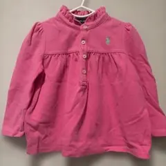 ラルフローレン　フリル付きポロシャツ