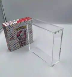 5個ポケカBOXローダーボックスローダーマグネット式　アクリル製