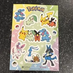ポケモンシール ステッカー1枚のサムネイル