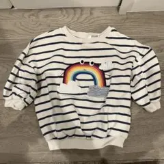 next レインボー柄 スウェット トレーナー 90cm