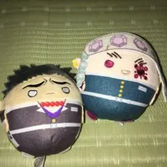 鬼滅の刃 ふわコロりん ぬいぐるみ宇髄天元 ＆悲鳴嶼行冥  2体セット