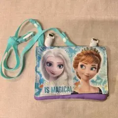 エルサとアナの移動ポケット　ショルダー変形