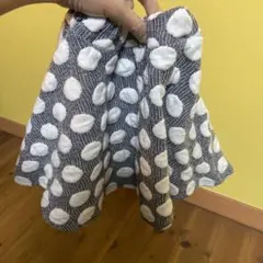 D.fesense 水玉模様スカート 110cm
