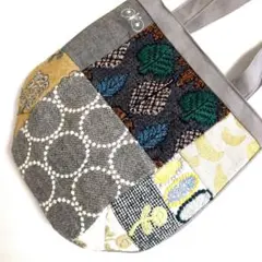 ミナペルホネン　ハンドメイドふっくらトートバッグ