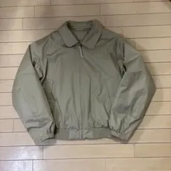 ユニクロU パフテックショートブルゾン　ベージュ