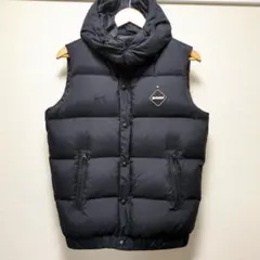 F.C.R.B×mastermind コラボ ダウンベスト 黒 S