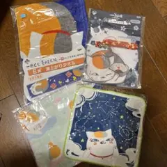 夏目友人帳　一番くじ　ニャンコ先生　4点セット