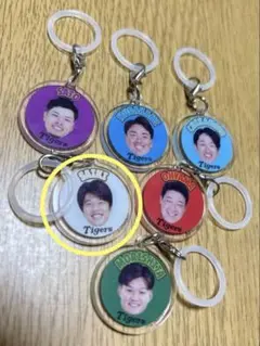 阪神タイガース スマートガシャポン限定 ふらっとめじるしアクセサリー 才木浩人