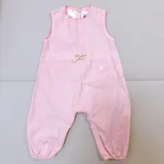 プチバトー　ドット柄　ロンパース 18m 美品