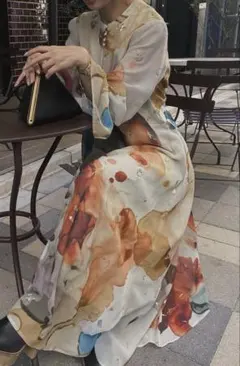 正規品】AMERI《STUDIOUS別注》Art Organdy Dress - メルカリ