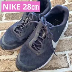 Nike ネイビー ランニングシューズ