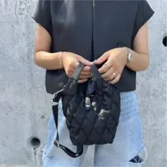 soleile ソレイル 2wayバック キルティング ショルダーバッグ - メルカリ