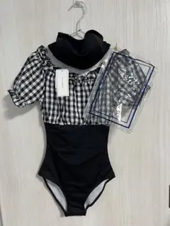 新品SEADRESS 異素材オフショルダーワンピース 水着titivateのサムネイル