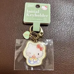 『新品』 ハローキティ イニシャル キーホルダー 【Ｒ】