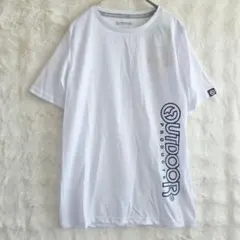 OUTDOOR PRODUCTS ロゴTシャツ M 白 半袖 スポーツ