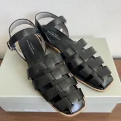 UNITED ARROWS アンタイトル グルカサンダル ブラック Ｍのサムネイル