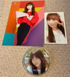 Niziu　ミイヒ　トレーディングカード・缶バッチ　3点セット