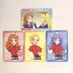 アイカツJOYSOUND コースター 星宮いちご 霧矢あおい 蝶乃舞花 日向