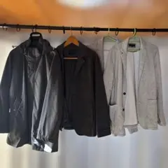 TAKAYQ XL 春秋冬　コート　ジャケット　4枚セット