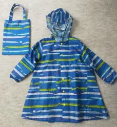 丸高衣料 レインコート 新幹線　ランドセル対応　Mサイズ 110cm