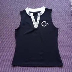 CECIL McBEE ブラックノースリーブシャツサイズ1