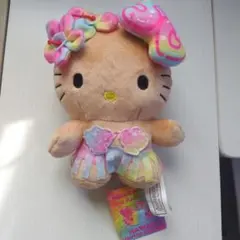 希少激レア ハローキティ ぬいぐるみ ユニコーン レインボー ウイング