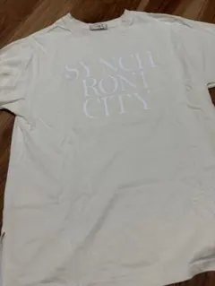 新品タグ付きロゴプリント 半袖Tシャツ ホワイトM