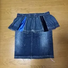 美品 go to hollywood FITH USED加工 デニムスカート