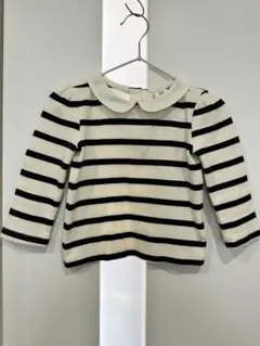GAP ストライプ襟付きシャツ 18-24ヶ月 ベビー