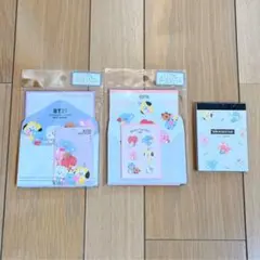 BT21 ミニレターセット メモ帳