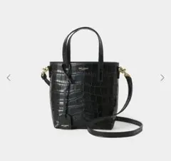 SAINT LAURENT クロコ型押し ショルダーバッグ - メルカリ