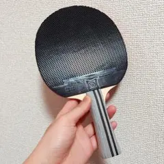 卓球 ラケット　両面 ラバー付き　シェーク　裏　＋　表 ラバー　W2